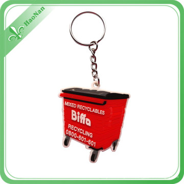 Cadeaux promotionnels Custom Keychain de forme 3D